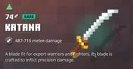 Katana (Image credits: GameWith)